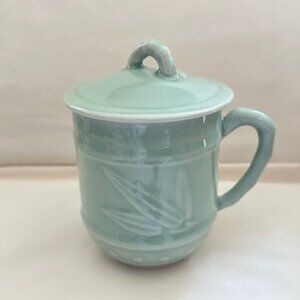 Vintage Mug with Lid
